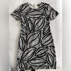 Black and white dress